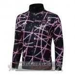Lunga Zip Giacca Paris Saint Germain 2025 2026 Nero Rosa