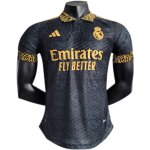 Tailandia Speciale Giocatori Maglia Calcio Real Madrid 2023-24 Nero Giallo