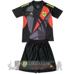 Maglia Calcio Set Completo Uomo Spagna Portiere 2024 Nero