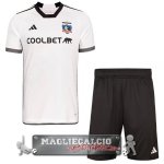 Colo Colo Set Completo Bambino Maglia Calcio Home 2024-25