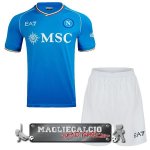 Napoli Set Completi Bambino Maglia Calcio Home 2023-24