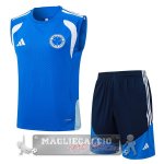 Formazione Senza Maniche Set Completo Cruzeiro 2026 2027 Blu Bianco