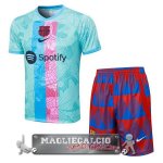 Formazione Set Completo Barcelona 2023-24 Verde Rosa Rosso