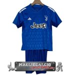 Juventus Set completi Bambino Maglia Calcio Portiere 2023-24 Blu