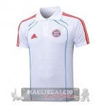 Bayern Monaco Bianco Blu Rosso Maglia POLO 2025 2026