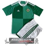 Irlanda del Nord Set Completo Bambino Maglia Calcio Home 2023