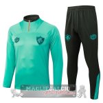 Set Completo Felpa Allenamento Formazione Flamengo 2025 2026 Verde