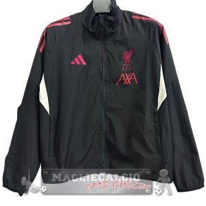 Giacca a vento Liverpool 2025 2026 Nero Rosso