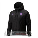 Barcellona Insieme Nero Purpureo Giacca a vento 2022-23