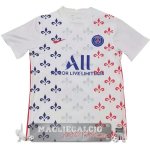Paris Saint Germain Formazione Maglia Calcio 2021-22 Bianco