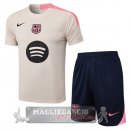 Set Completo Maglia Formazione Barcelona 2025 2026 Giallo Rosa Blu