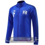 Lunga Zip Giacca Manchester United 2024 2025 Blu