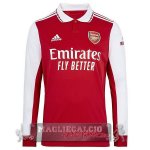 Home Manica lunga Maglia Calcio Arsenal 2022-23