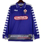 Home Maglia Calcio Manica lunga Fiorentina Retro 1998-1999