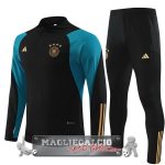 Germania Set Completo Nero Verde Felpa Da Allenamento 2023