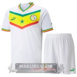 Senegal Set completi Bambino Maglia Calcio Home Coppa del mondo 2022