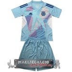 Maglia Calcio Set Completo Uomo Alemania Portiere 2024 Azul
