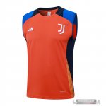 Formazione Senza Maniche Juventus 2024 2025 Arancione Blu