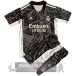 Maglia Calcio Set Completo Uomo Real Madrid 2022-23 Nero