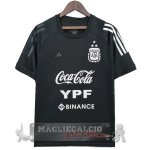 Argentina Formazione Maglia Calcio 2023 Nero