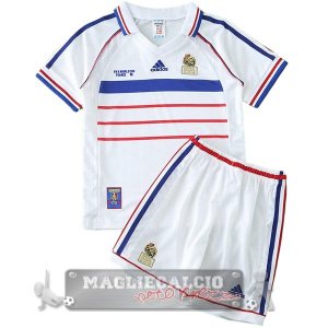 Away Set Completo Maglia Bambino Francia Retro 1998