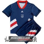 Speciale Maglia Calcio Set Completo Uomo Ajax 2023-24 Blu Navy