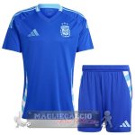 Away Maglia Calcio Set Completo Uomo Argentina 2024