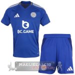 Home Conjunto De Bambino Leicester City 2024 2025 Blu