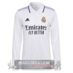Home Manica lunga Maglia Calcio Real Madrid 2022-23