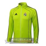 Lunga Zip Giacca Real Madrid 2025 2026 Verde Nero
