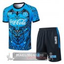 Set Completo Maglia Formazione Napoli 2025 2026 Blu