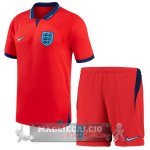 Inghilterra Set Completo Bambino Maglia Calcio Away Coppa del mondo 2022