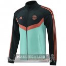 Lunga Zip Giacca Bayern Munich 2024 2025 Grigio Verde