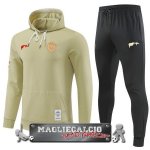 Paris Saint Germain Insieme Completo Bambino Giallo Nero Giacca Felpa Cappuccio 2022-23