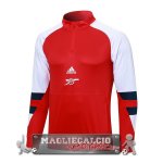 Arsenal Rosso Bianco Blu Felpa Da Allenamento 2023-24