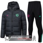 Set Completo Chaqueta De Algodon Bayern Monaco 2023-24 Nero