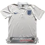 Inghilterra Bianco Blu Maglia POLO EURO 2018