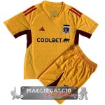 Maglia Calcio Set Completo Uomo Portiere Colo Colo 2023-24 Giallo