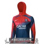 Giacca Felpa Cappuccio Paris Saint Germain 2023-24 Rosso Blu