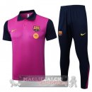 Barcelona Purpureo Blu Maglia POLO Set Completo 2025 2026