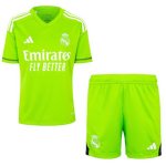 Maglia Calcio Set Completo Uomo Portiere Real Madrid 2023-24 Verde