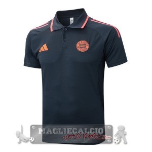 Bayern Monaco Grigio Navy Maglia POLO 2025 2026