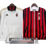 Giacca A Vento AC Milan 2024-25 Blanco Rojo