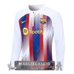 Barcellona Rosso Bianco Blu Felpa Da Allenamento 2023-24