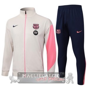 Set Completo Lunga Zip Giacca Bambino Barcelona 2025 2026