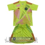 Maglia Calcio Set Completo Uomo Bambino Celtic Portiere 2024 2025 Giallo