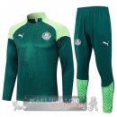 Set Completo Felpa Allenamento Formazione Palmeiras 2025 2026 Verde