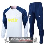 Tottenham Hotspur Insieme Completo Grigio Luce Blu Felpa Da Allenamento 2023-24