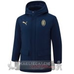 Chaqueta De Algodón AC Milan 2024 2025 Blu Marino