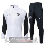 Set Completo Lunga Zip Giacca Chelsea 2025 2026 Bianco Nero Set Completo Lunga Zip Giacca Chelsea 2025 2026 Bianco Nero